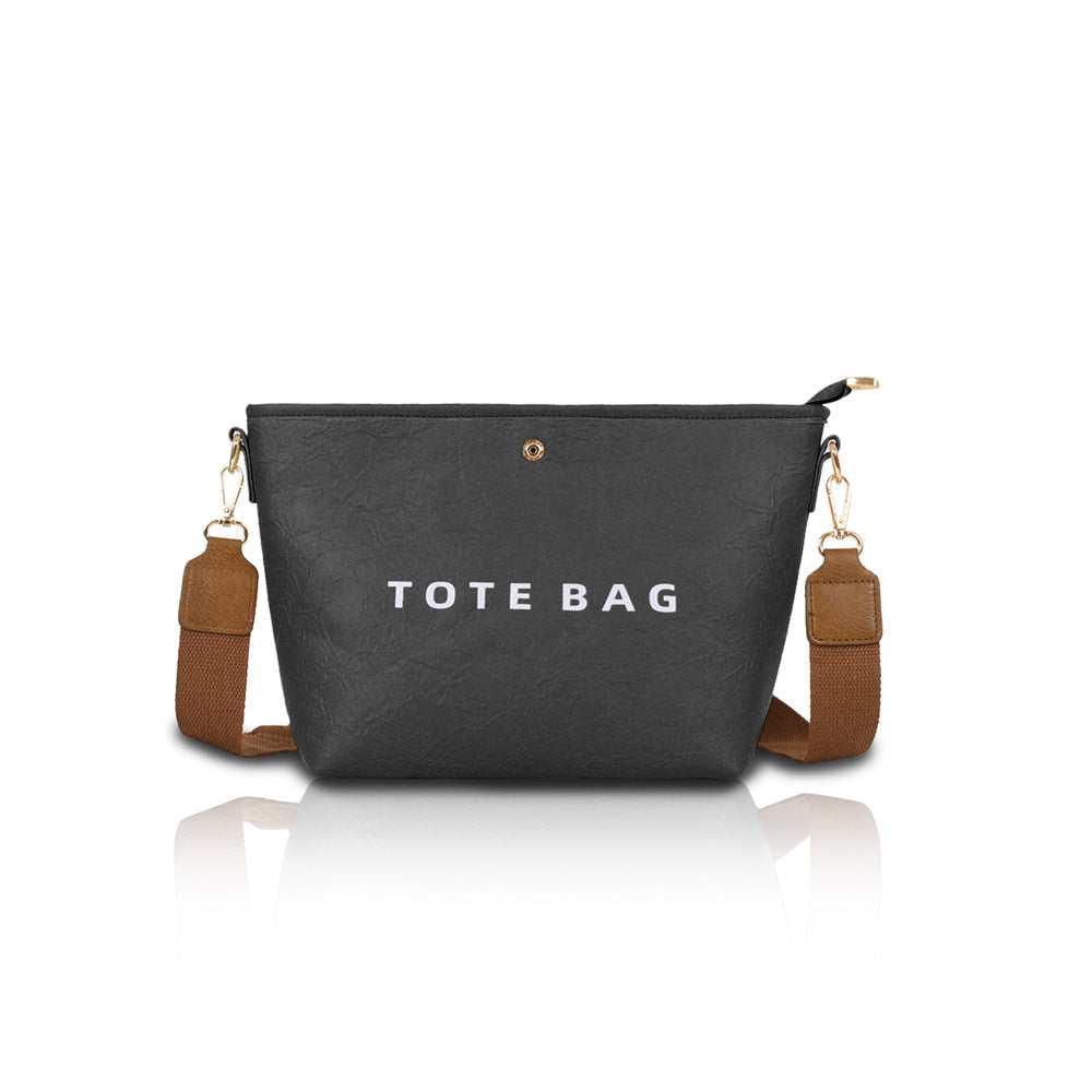 Transparent Game Day Crossbody Bag With Pouch - Black - 1