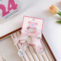 Lace Ribbon Hair Tie With Trailing Bow - Color_02