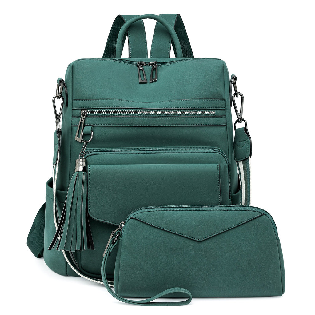 Convertible Backpack Purse with Wristlet