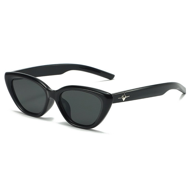 Star Emblem Small Cat Eye Sunglasses