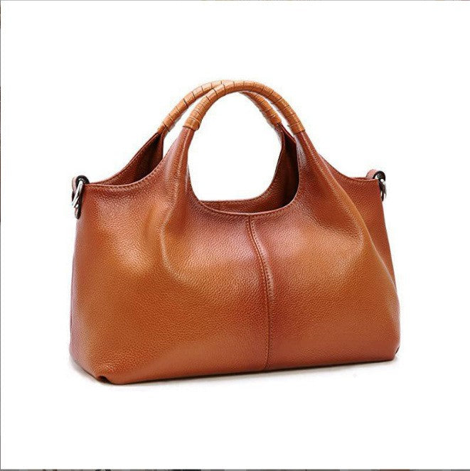 Slouchy Vegan Leather Top Handle Hobo Bag