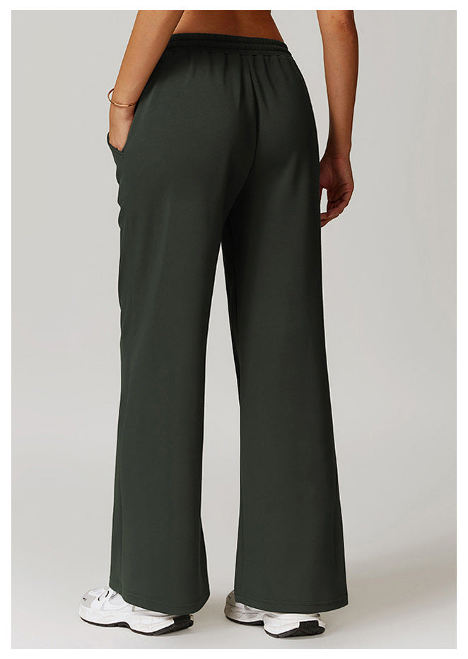 High Waist Wide Leg Sweatpant Joggers - view 1