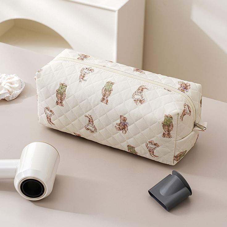 Padded Travel Pouch for Hair Styling Tools - Bear