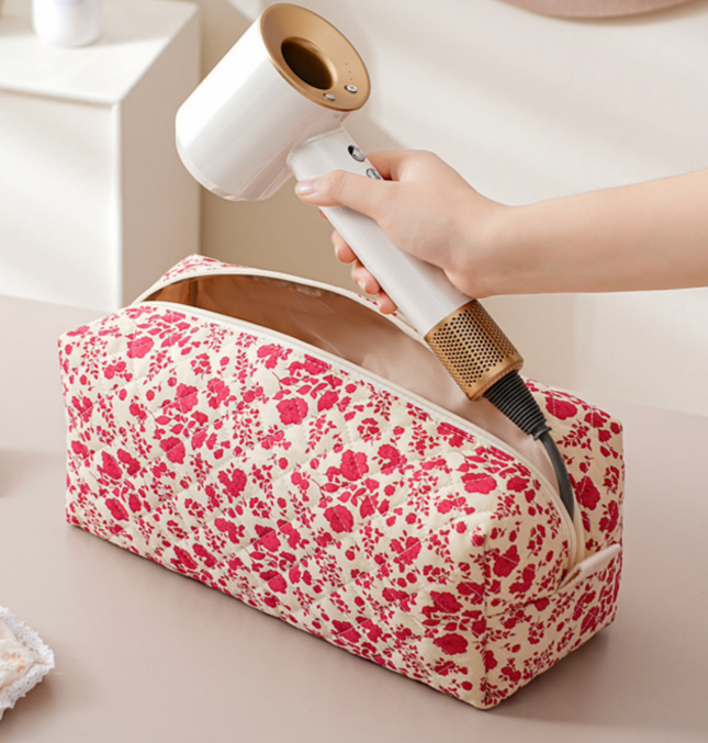 Padded Travel Pouch for Hair Styling Tools - Leopard - 3
