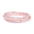 Rose Quartz Bead Wrap Bracelet - RoseQuartz