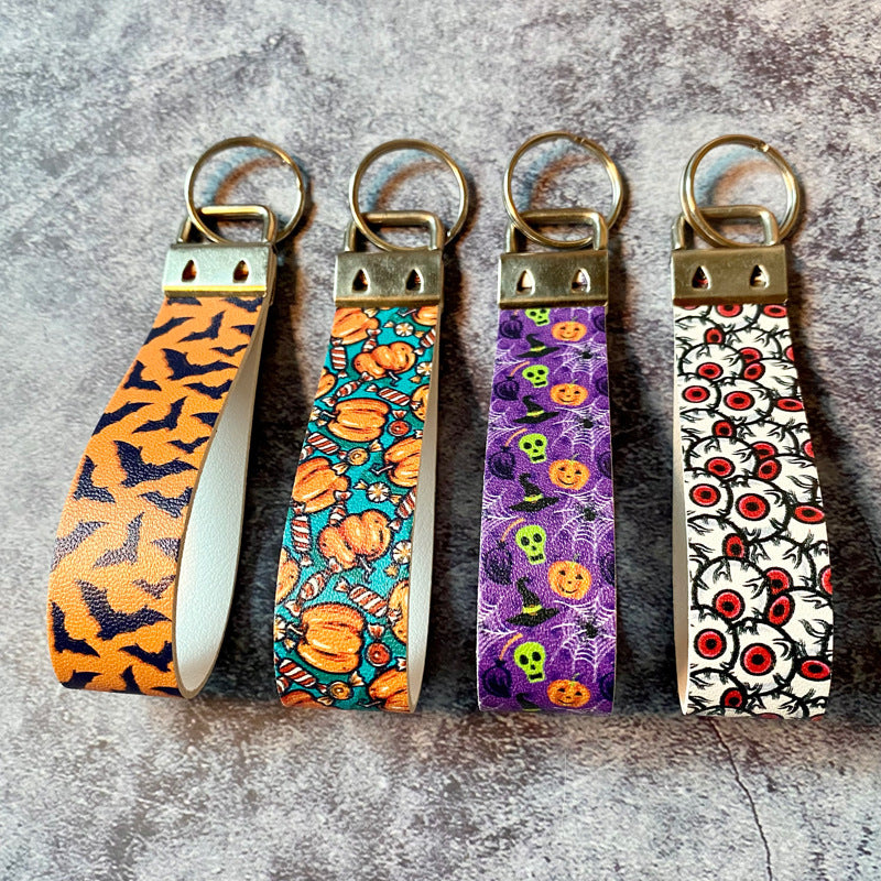 Halloween Print Key Fob Strap - Color_2