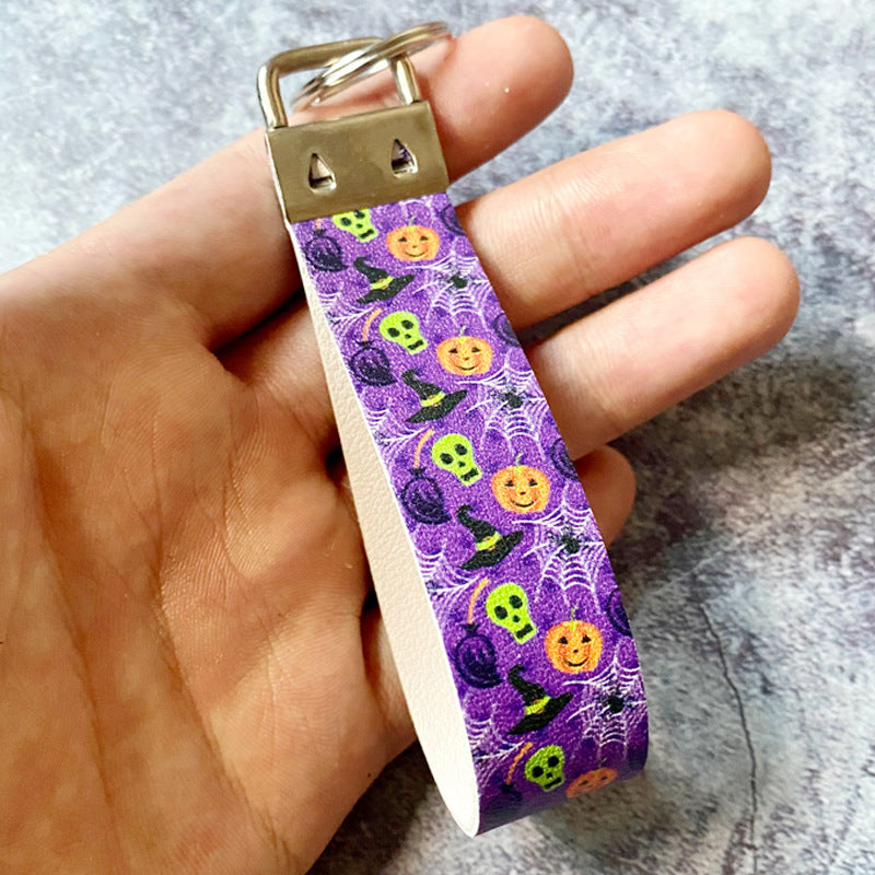 Halloween Print Key Fob Strap - Color_2 - 1