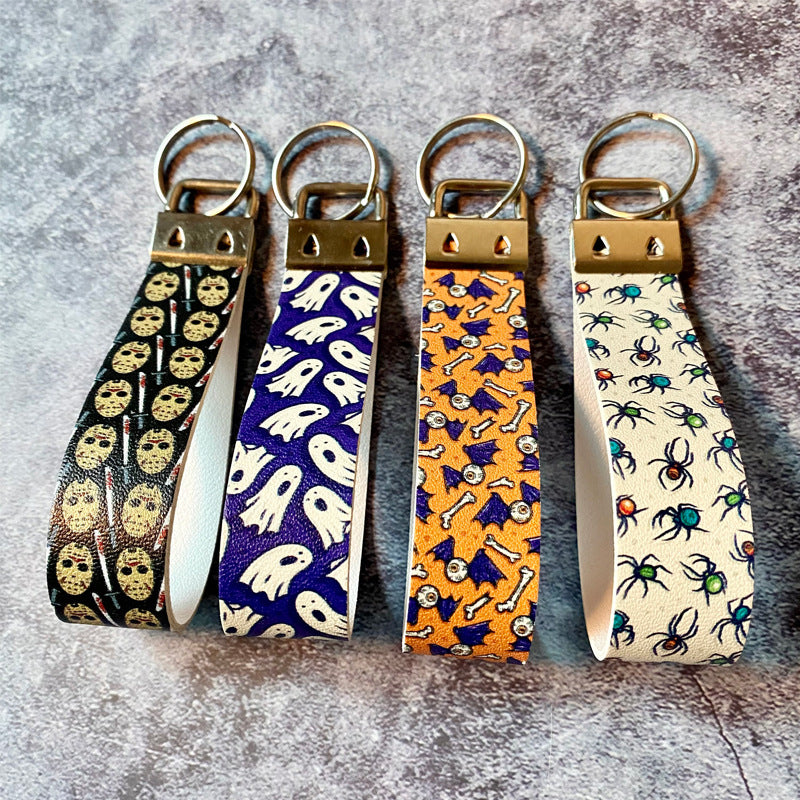 Halloween Print Key Fob Strap - Color_3 - 2