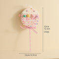 Candy Christmas Ornaments With Pom Poms and Sprinkles - C4