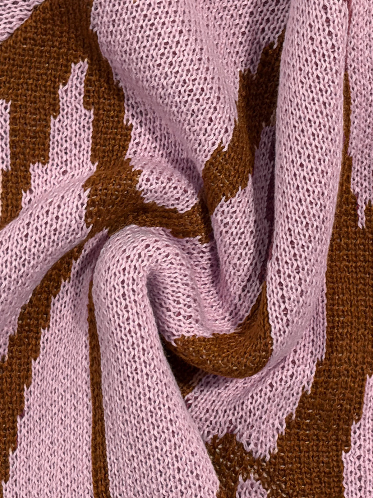 Butterfly Wing Batwing Knit Cardigan - Pink - 2