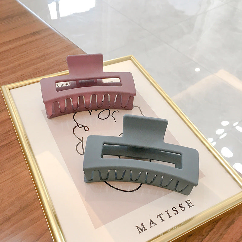 Matte Rectangle Hollow Claw Clip - view 1