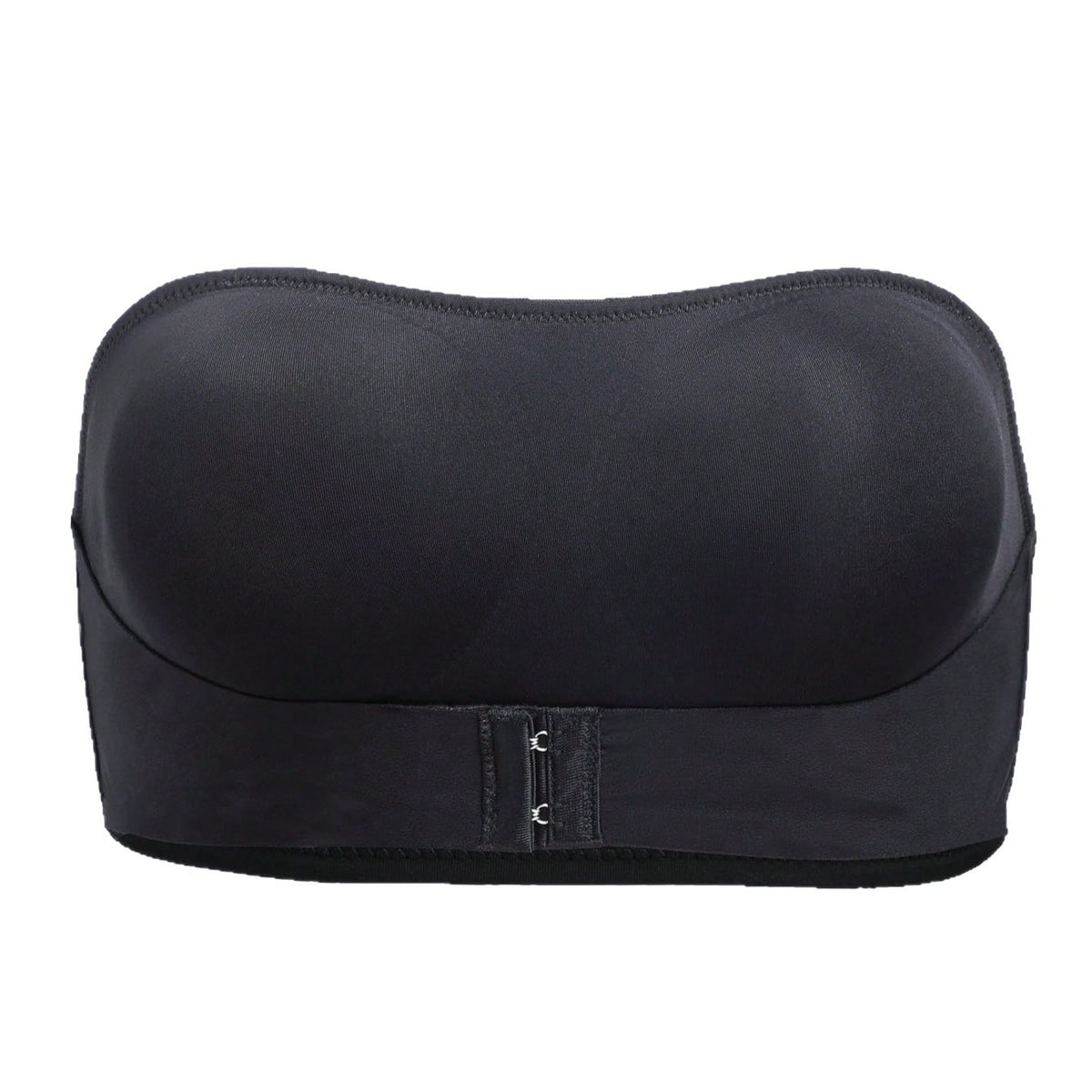 Front Closure Smooth Stretch Strapless Bandeau Bra