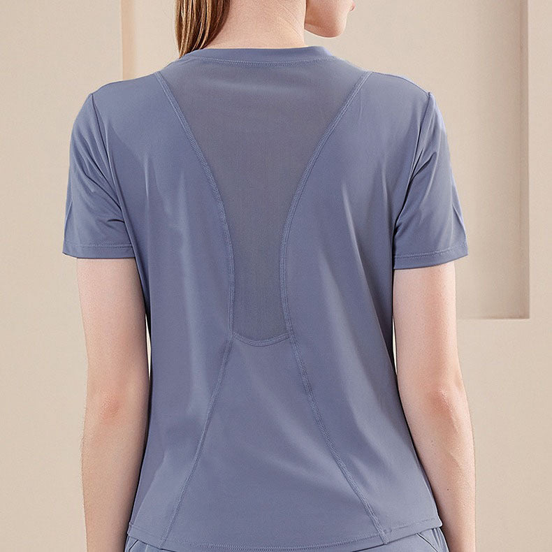 Flowy 2-in-1 Athletic Shorts with Hidden Pocket - BlueTee - 1
