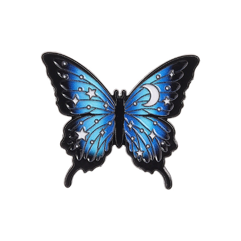 Celestial Butterfly Enamel Pin Brooch - C1