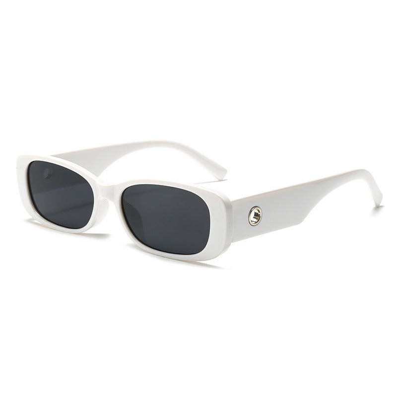 Small Rectangle Retro Sunglasses - Color_4