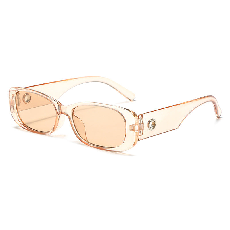 Small Rectangle Retro Sunglasses - Color_7