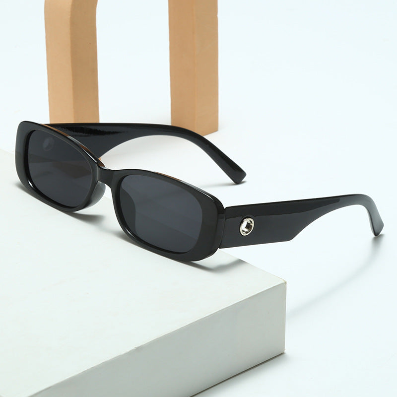 Small Rectangle Retro Sunglasses