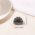 Mini Halloween Hair Claw Clips with Spooky Shapes - Color_01
