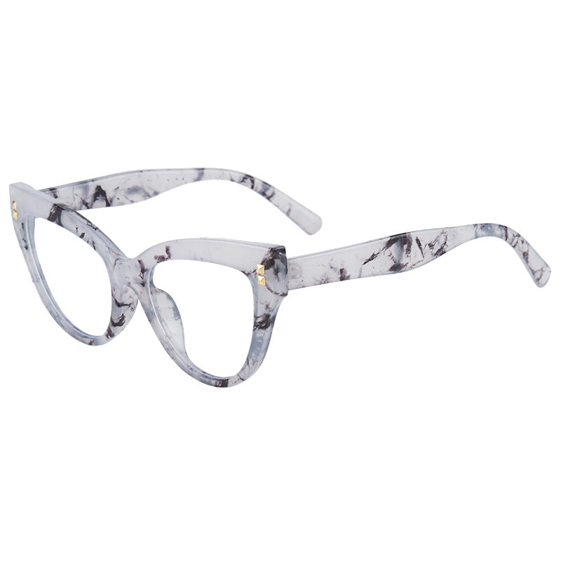 Two Tone Cat Eye Eyeglass Frames - Color_5