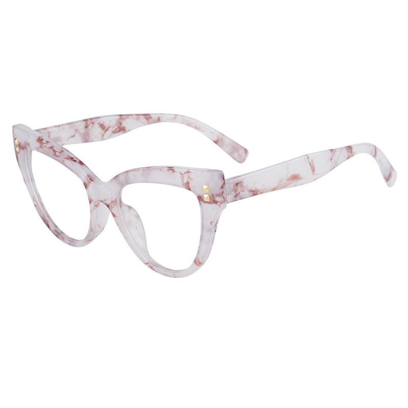 Two Tone Cat Eye Eyeglass Frames - Color_6