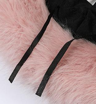 Fluffy Plush Winter Bucket Hat - Pink - 2