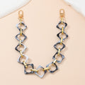Chunky Acrylic Link Purse Charm Chain - Color_04