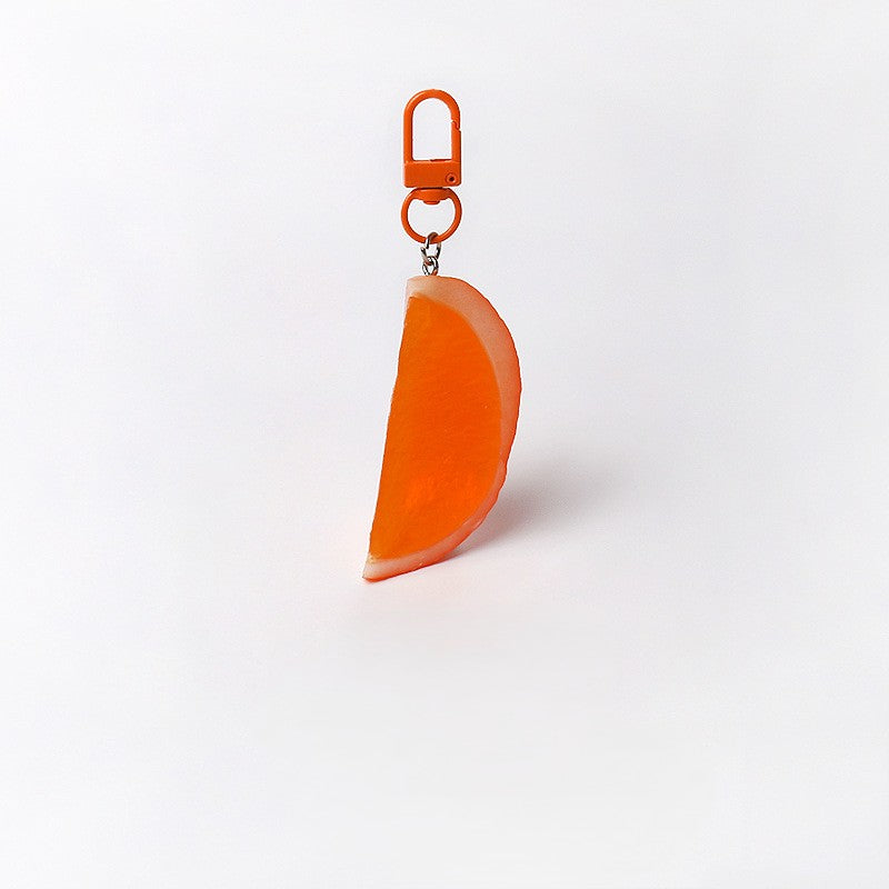 Citrus Slice Resin Keychain Charm - Color_3