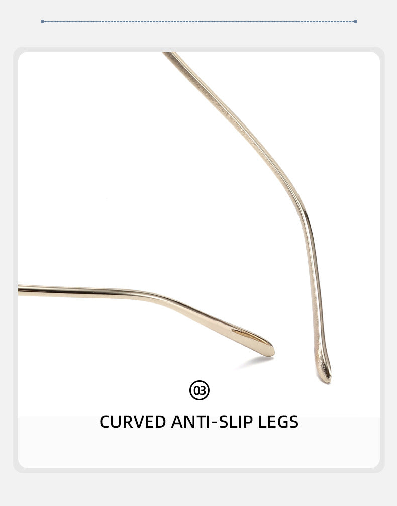 Futuristic Shield Lens Cat Eye Sunglasses - view 4