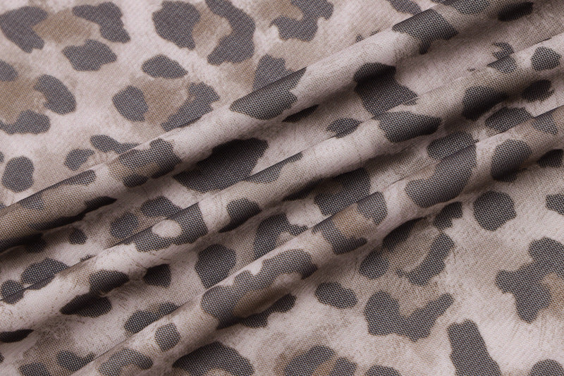 Leopard Print Bodycon Maxi Skirt - Leopard - 6
