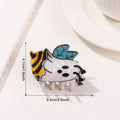 Cute Bumblebee Ghost Claw Hair Clip - C2