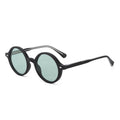 Round Keyhole Bridge Retro Sunglasses - Color_08