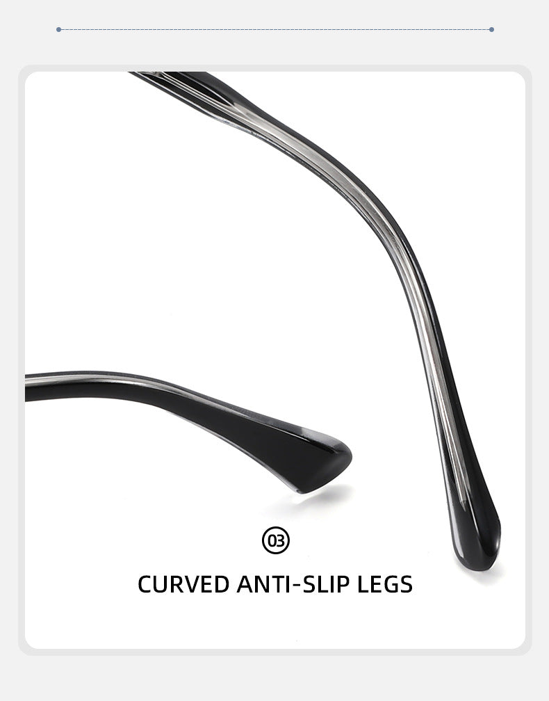 Round Keyhole Bridge Retro Sunglasses - view 4