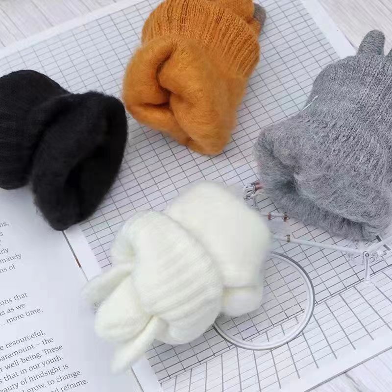 Waffle Knit Gloves With Touch Tips - view 1