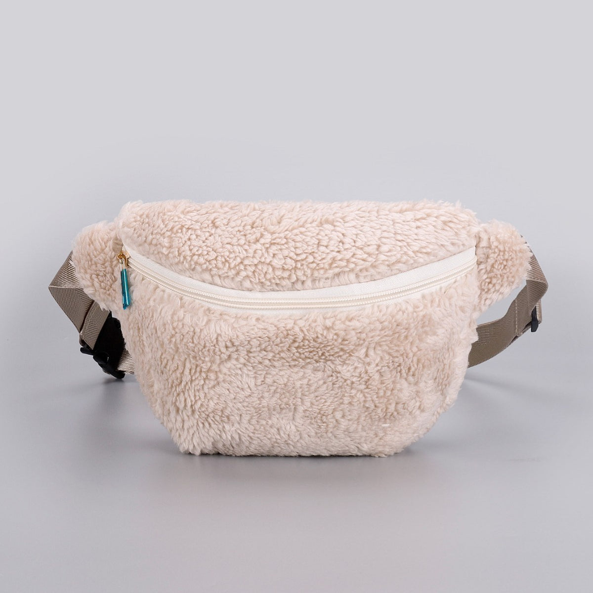 Teddy Sherpa Crossbody Sling Bag