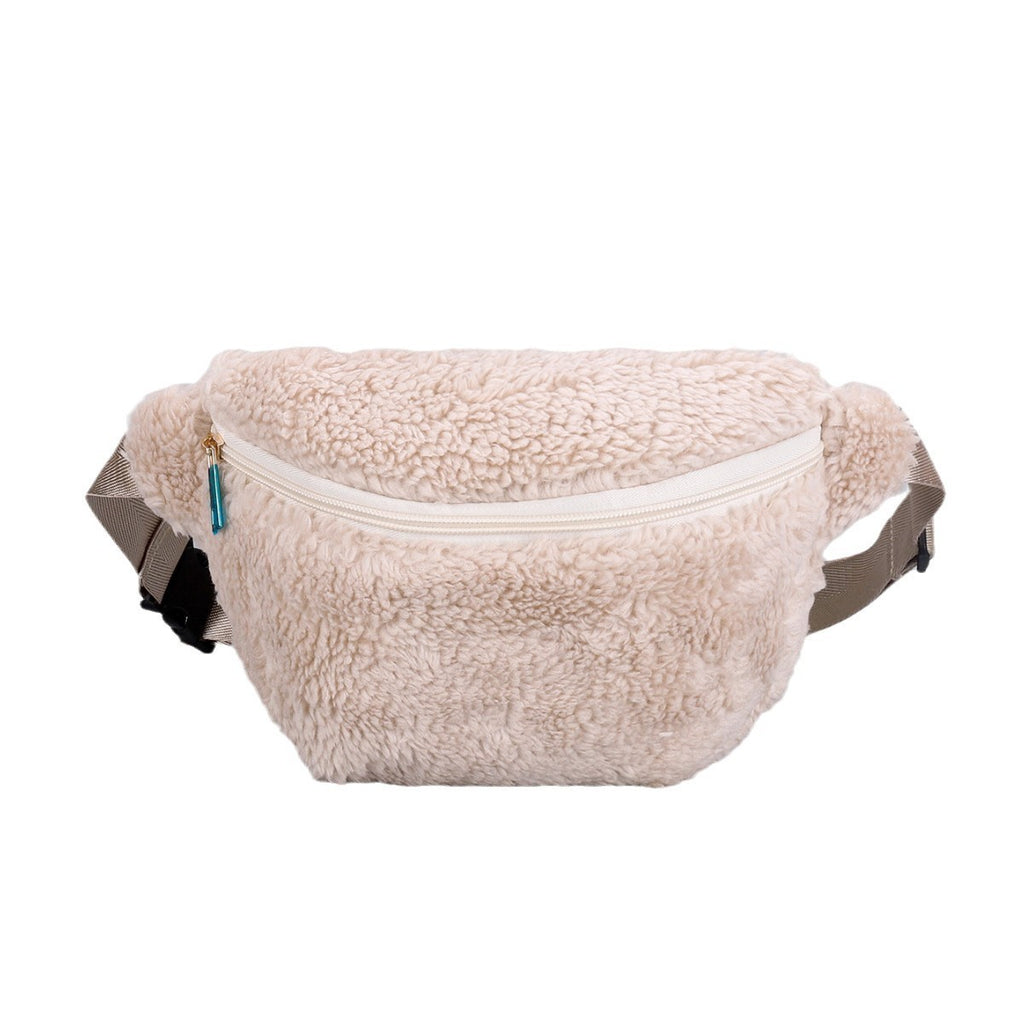 Teddy Sherpa Crossbody Sling Bag