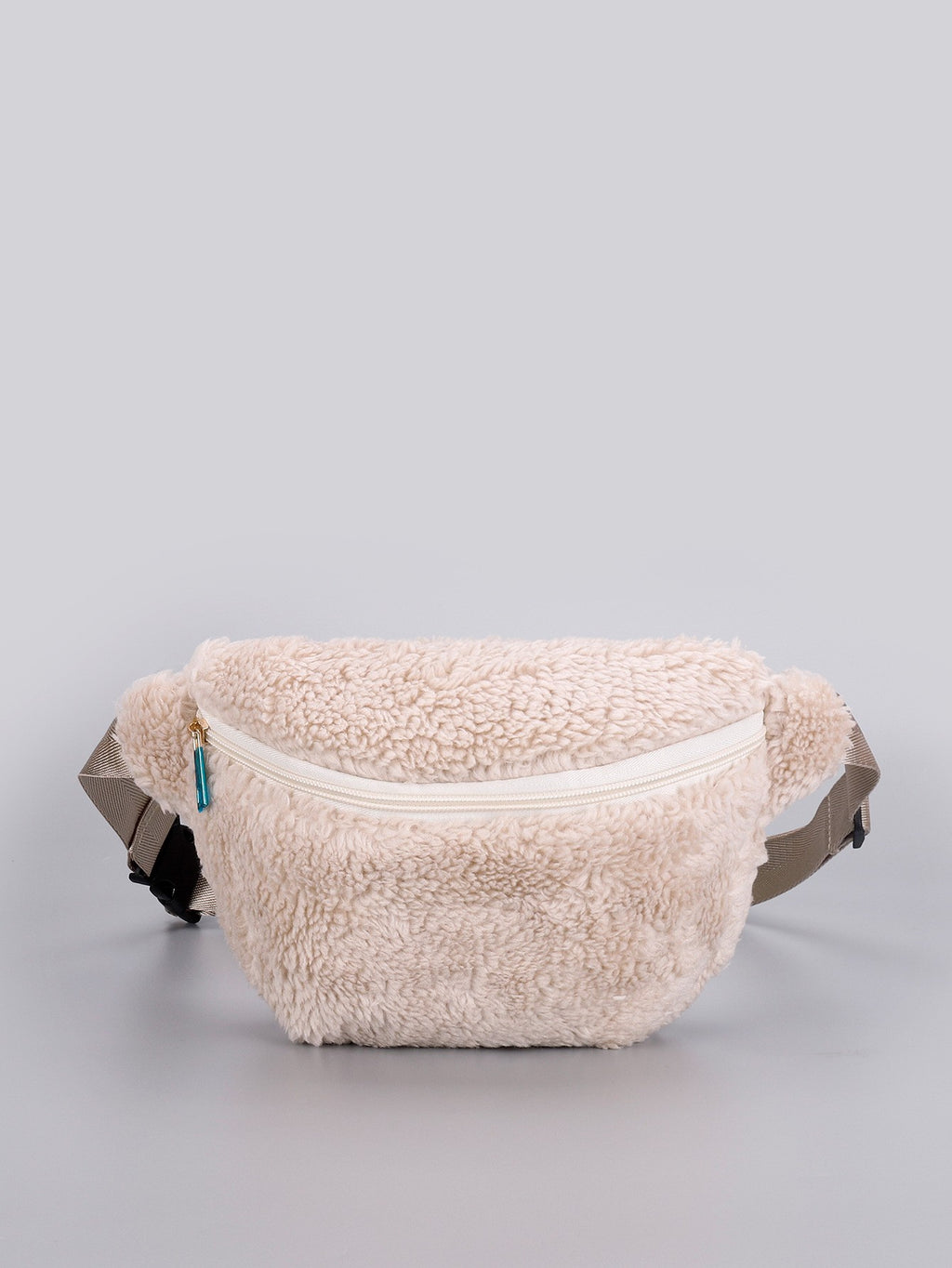 Teddy Sherpa Crossbody Sling Bag