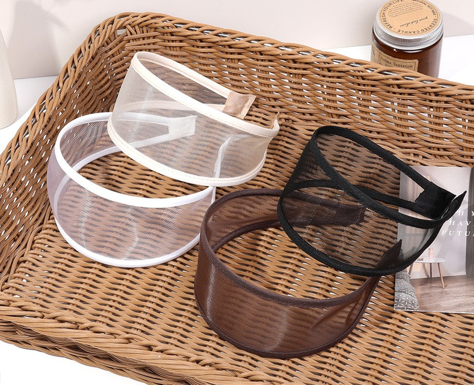 Sheer Mesh Wide Headband for Everyday Styling - view 1