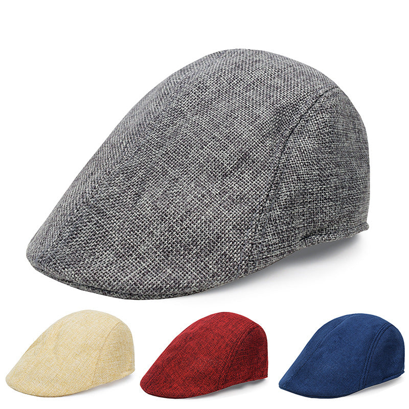 Textured Woven Beret Cap