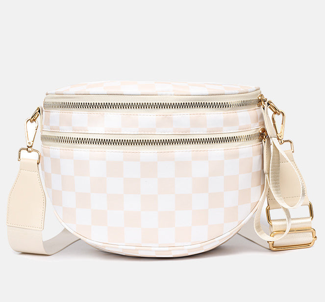 Half Moon Crossbody Sling Belt Bag - CBegie