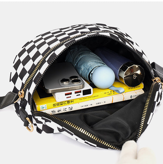 Half Moon Crossbody Sling Belt Bag - White - 2