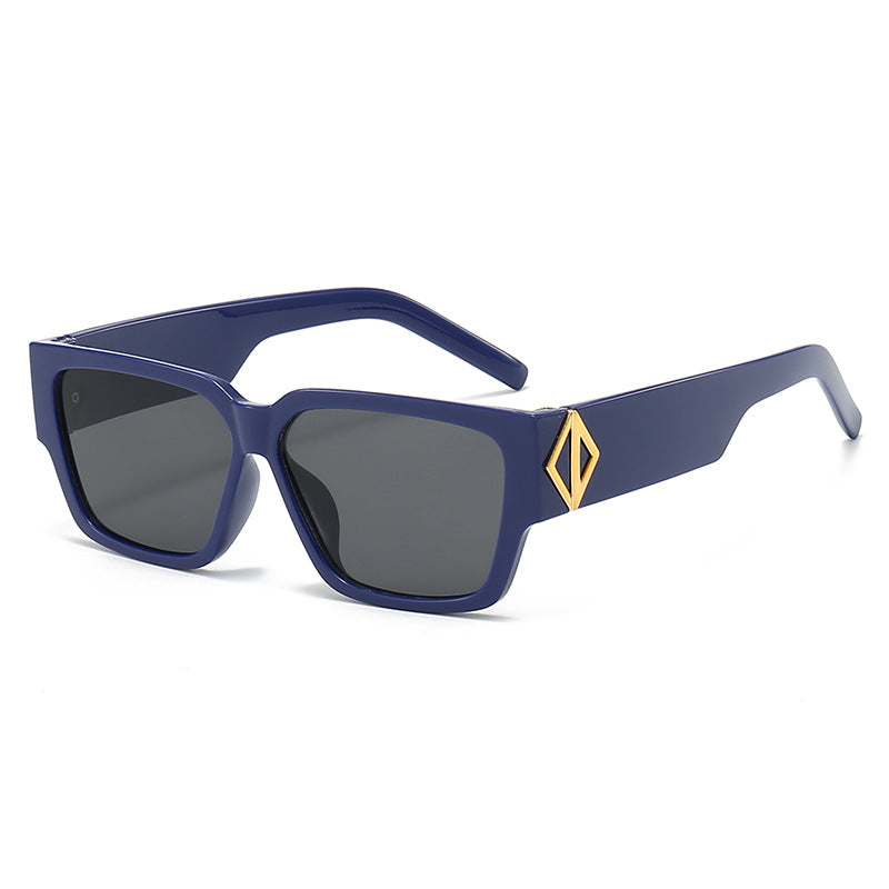 Bold Square Frame Street Sunglasses - Color_2