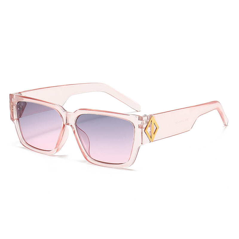 Bold Square Frame Street Sunglasses - Color_4