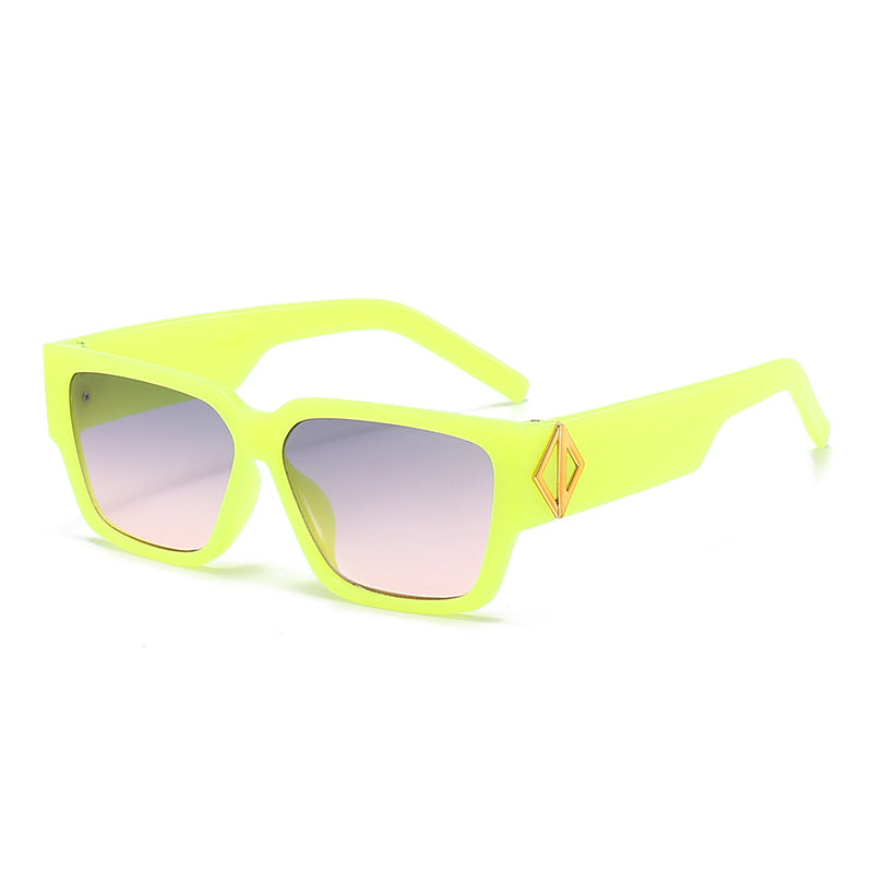 Bold Square Frame Street Sunglasses - Color_6