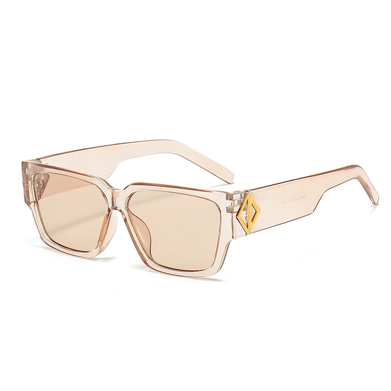 Bold Square Frame Street Sunglasses - Color_7