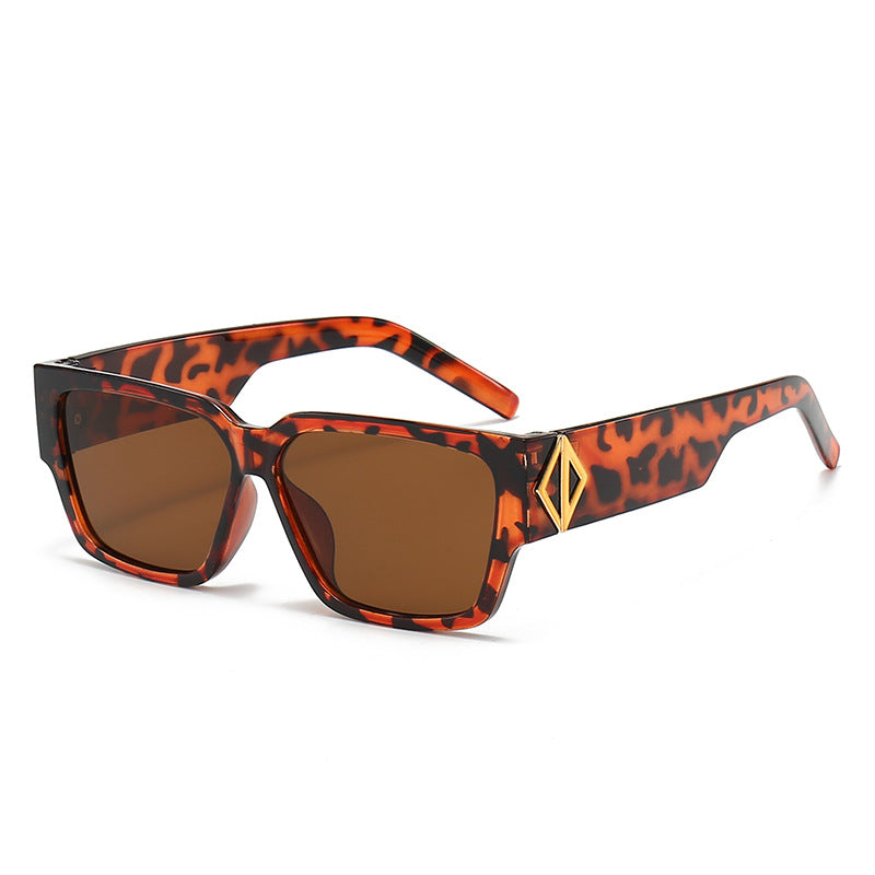 Bold Square Frame Street Sunglasses - Color_8
