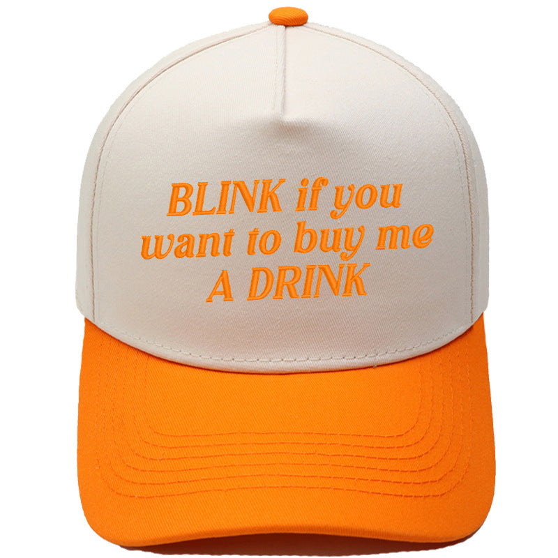 Novelty Script Two Tone Baseball Cap - Color_12