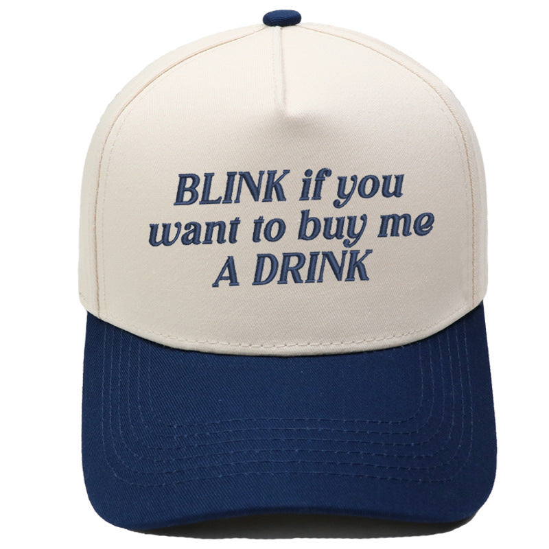 Novelty Script Two Tone Baseball Cap - Color_19