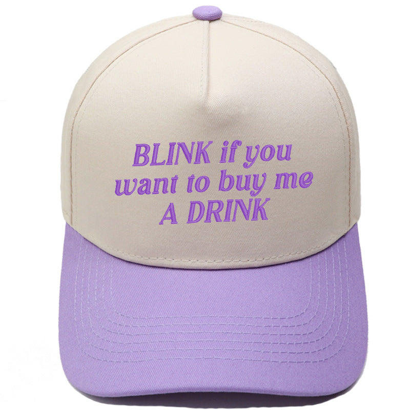 Novelty Script Two Tone Baseball Cap - Color_21