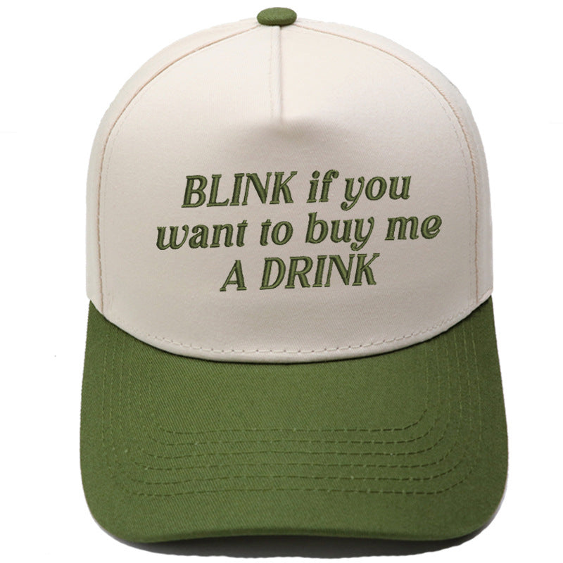 Novelty Script Two Tone Baseball Cap - Color_22