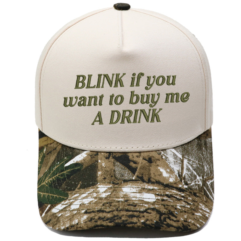 Novelty Script Two Tone Baseball Cap - Color_24